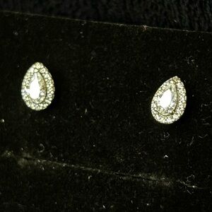 Pandora Silver Teardrop Earrings